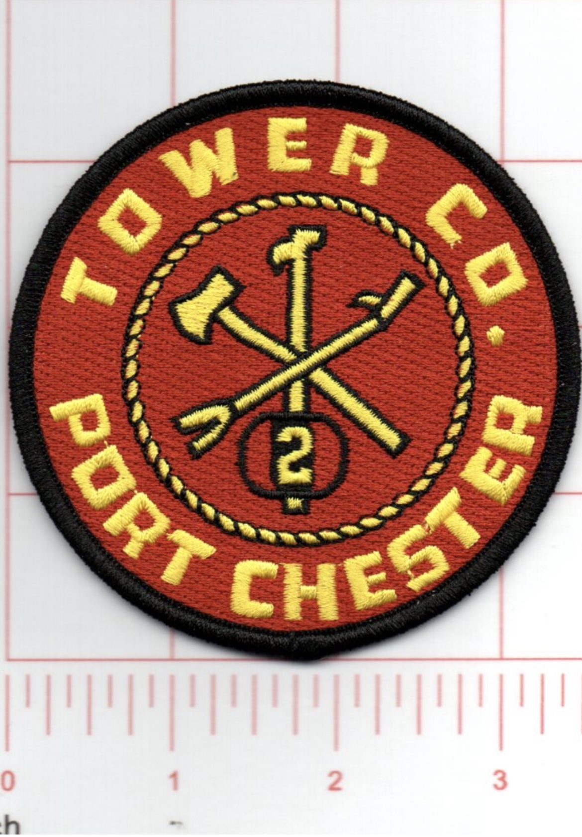 Tower Ladder 2 Round Patch 